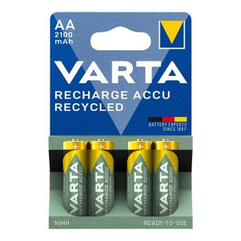 Varta Recharge Accu Recycled AA 2100 mAh (56816) baterijos 4 vnt.